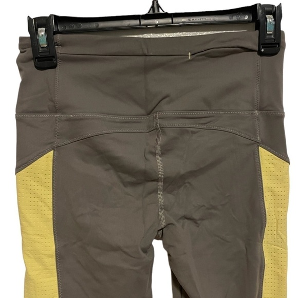 VSX Sport Knockout Tight Full Length Mesh Neon Panel Leggings Size XS - Picture 2 of 8